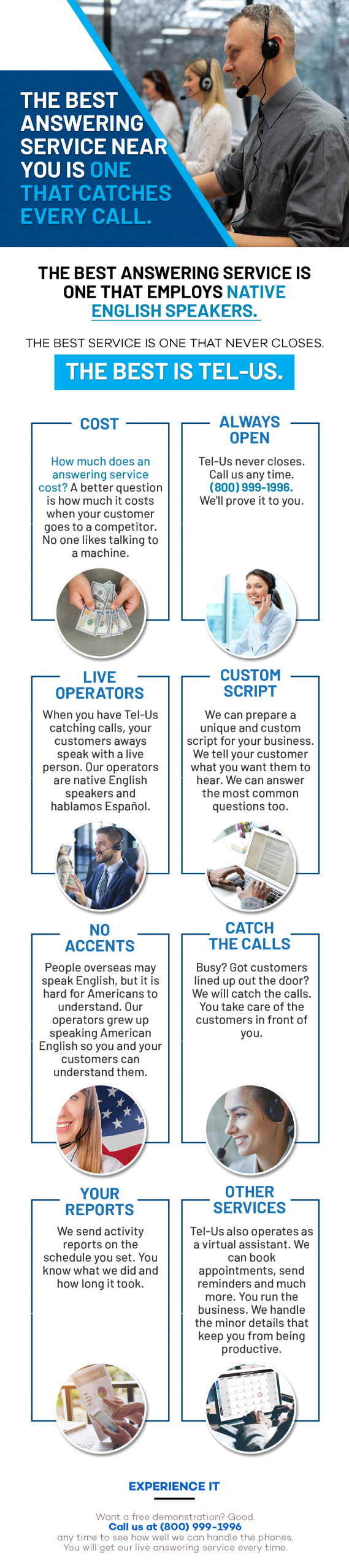 Vertical, multi-section infographic with a blue header and multiple panels containing photos and illustrations about the best tips, tools, and practices.